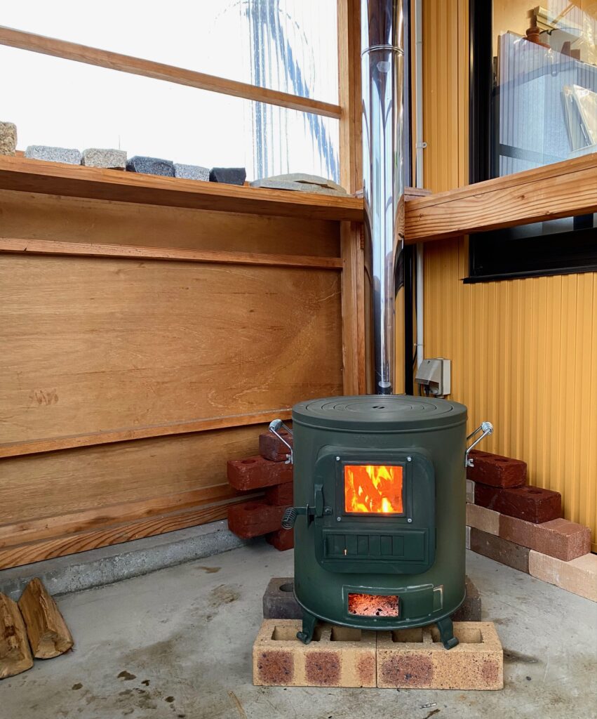 ❆ 薪ストーブに癒されぽかぽか ❆